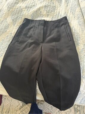 Zara Black Tailored high waisted
